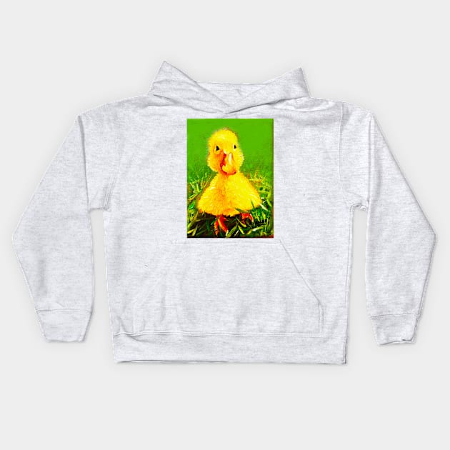 Cute Chickie Kids Hoodie by Carol Landry Fine Art 